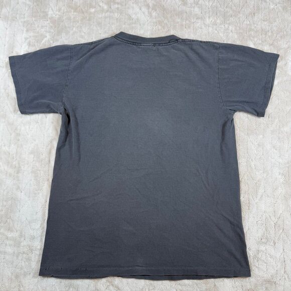 Vintage Homer Simpson T Shirt Adult M “Slouching Homer Dippin' Donut" - Picture 2 of 9